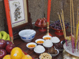 China, Hong Kong, Altar in the Temple