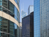 China, Hong Kong, High Rises in Downtown