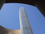 China, Hong Kong, Building Against Blue Sky