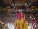 China, Hong Kong, Incenses Burning in the Temple
