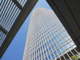 China, Hong Kong, Ifc2 Building Against Blue Sky
