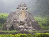 China, Fujian Province, Quanzhou, Statue of Lao-Tzu