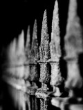 A Fence around a Cemetery in Gothenburg, Sweden