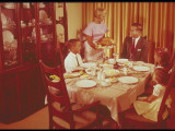 Buy Family Sitting Down Thanksgiving Dinner at AllPosters.com