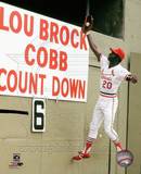 Lou Brock Action