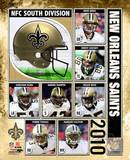 2010 New Orlenas Saints Team Composite