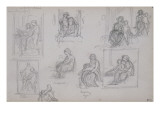 Buy Album: Studies for a Composition, Women and Children at AllPosters.com