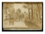 Buy Album: Landscape, Trees Along the Water around 1775 at AllPosters.com