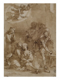 Buy Death of St. Cecilia; Study for Santa Cecilia (Pisa) at AllPosters.com