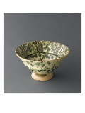 Cup Keeled Decorated with Pseudo-Chinese Characters
