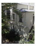 Façade of the Workshop, Left Corner, Taken in Summer