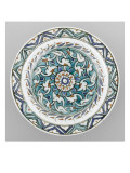 Dish with Rosette Foliage and Finished with Finials