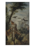 Don Quixote and the Birds to the Cave of Montesinos