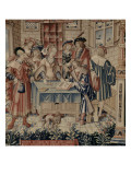 Hanging Depicting the Liberal Arts: the Arithmetic.