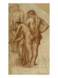 Buy Group of Four Figures, Including a Woman, Facing Left at AllPosters.com