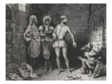 Fronte-Cow and the Jew, 1829, the Second State on 3