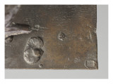 Galloping Horse Turning His Head Right. Horse Jockey