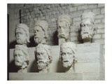 Heads of the Kings of Judah from Notre Dame De Paris