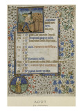 Buy Calendar of a Book of Hours for the Use of Coutances at AllPosters.com
