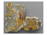 Buy Brick Honeycomb: Coat of Arms of Catherine De Medici at AllPosters.com