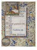 Calendar of a Book of Hours for the Use of Coutances