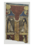 Cardboard, Tape Canvas Decorated Four Son of Horus