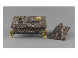 Buy Inkwell Shaped Tomb on Four Clawed Feet and Hardwood at AllPosters.com