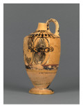 Buy Lekythos Black Figure. on the Belly, Palmette Frieze at AllPosters.com