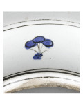 Large Dish with a Bouquet of Tulips, Roses and Palms