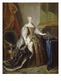 Buy Leszczynska Mary, Queen of France (1703-1768) - 1725 at AllPosters.com