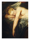 Buy Nymph and Satyr Sometimes Called Jupiter and Antiope at AllPosters.com