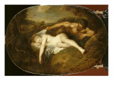 Buy Nymph and Satyr Sometimes Called Jupiter and Antiope at AllPosters.com