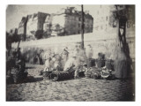Paris, Market Scene at the Port of the Hotel De Ville