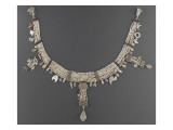 Buy Necklace Ten Rows of Pearls with Pendants, Amulets at AllPosters.com