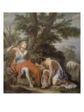 Buy Mercury Playing the Flute to Lull the Shepherd Argus at AllPosters.com
