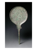 Mirror Etruscan Engraved: Turan and Aphrodite Swan