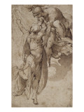 Buy Prometheus, Aided by Minerva, Steals Fire from Heaven at AllPosters.com