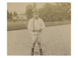 Robert Venues Child Standing in the Garden of Sèvres