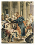 Buy Saint Barnabas Healing the Sick, Study after Veronese at AllPosters.com