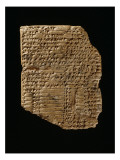 Tablet Bearing the Text of a Sumerian Creation Myth