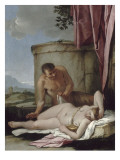 Buy Satyr Watching a Nymph also Said Jupiter and Antiope at AllPosters.com