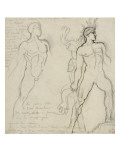 Buy Sheet of Studies for Hercules and the Hydra of Lerna at AllPosters.com