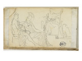 Buy Sketchbook; Antique Scene : Minerva, Jupiter at AllPosters.com