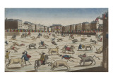 Spanish for Racing in the Great Plaza Mayor in Madrid