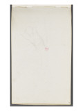 Buy Sketchbook: Study of a Naked Man Standing Legs Apart at AllPosters.com