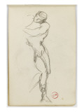 Buy Sketchbook: Study of Man Standing for Darius Fleeing at AllPosters.com