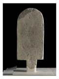 Stele Bearing an Inscription in Cuneiform Alphabet