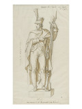 Statue of a Gunner of the First Regiment after Bridan