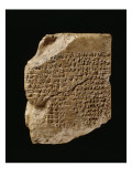 Tablet Bearing the Text of a Sumerian Creation Myth