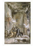 Buy The Two Pigeons. Sketch for "Fables De La Fontaine" at AllPosters.com